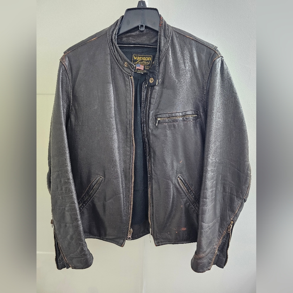 Vintage Vanson leather jacket